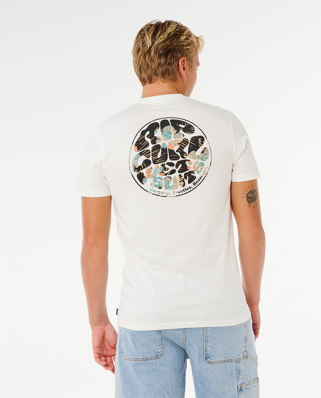 Rip Curl Wettie Passage Icon T-Shirt - Mooloolabas