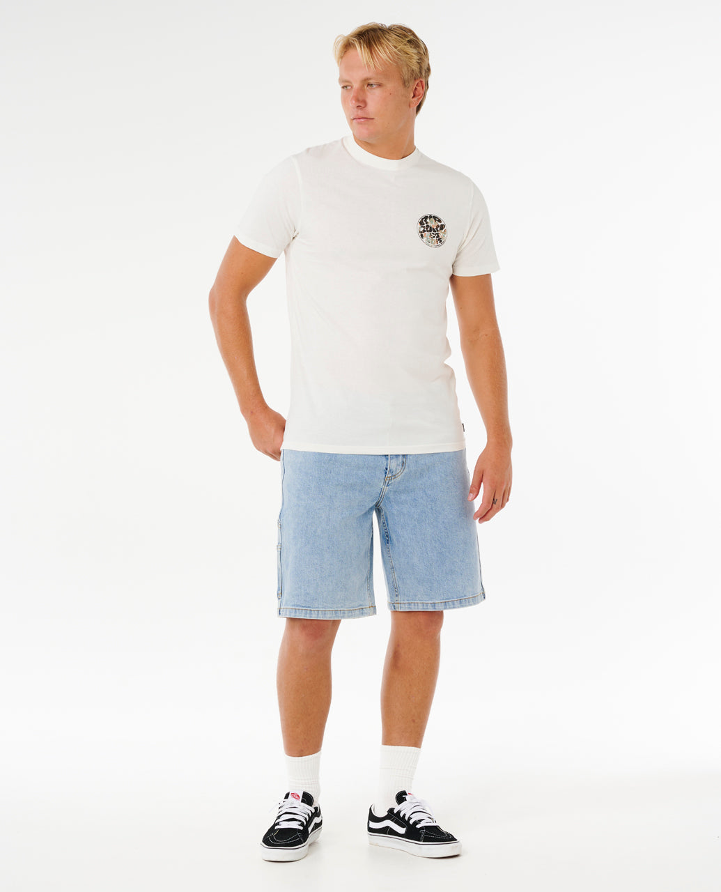 Rip Curl Wettie Passage Icon T-Shirt - Mooloolabas
