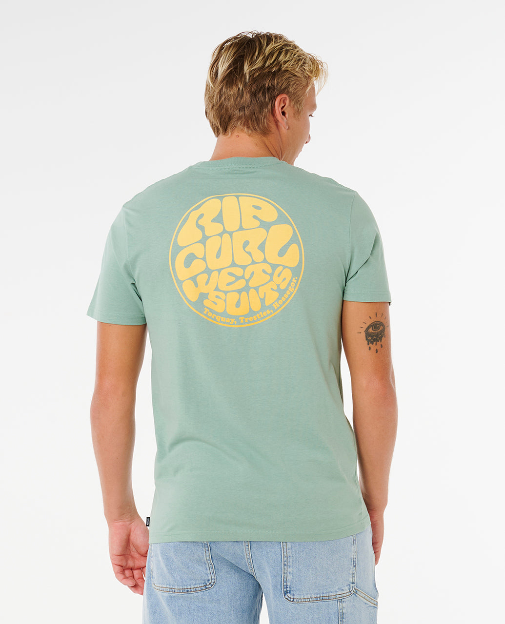 Rip Curl Wettie Passage Icon T-Shirt - Mooloolabas