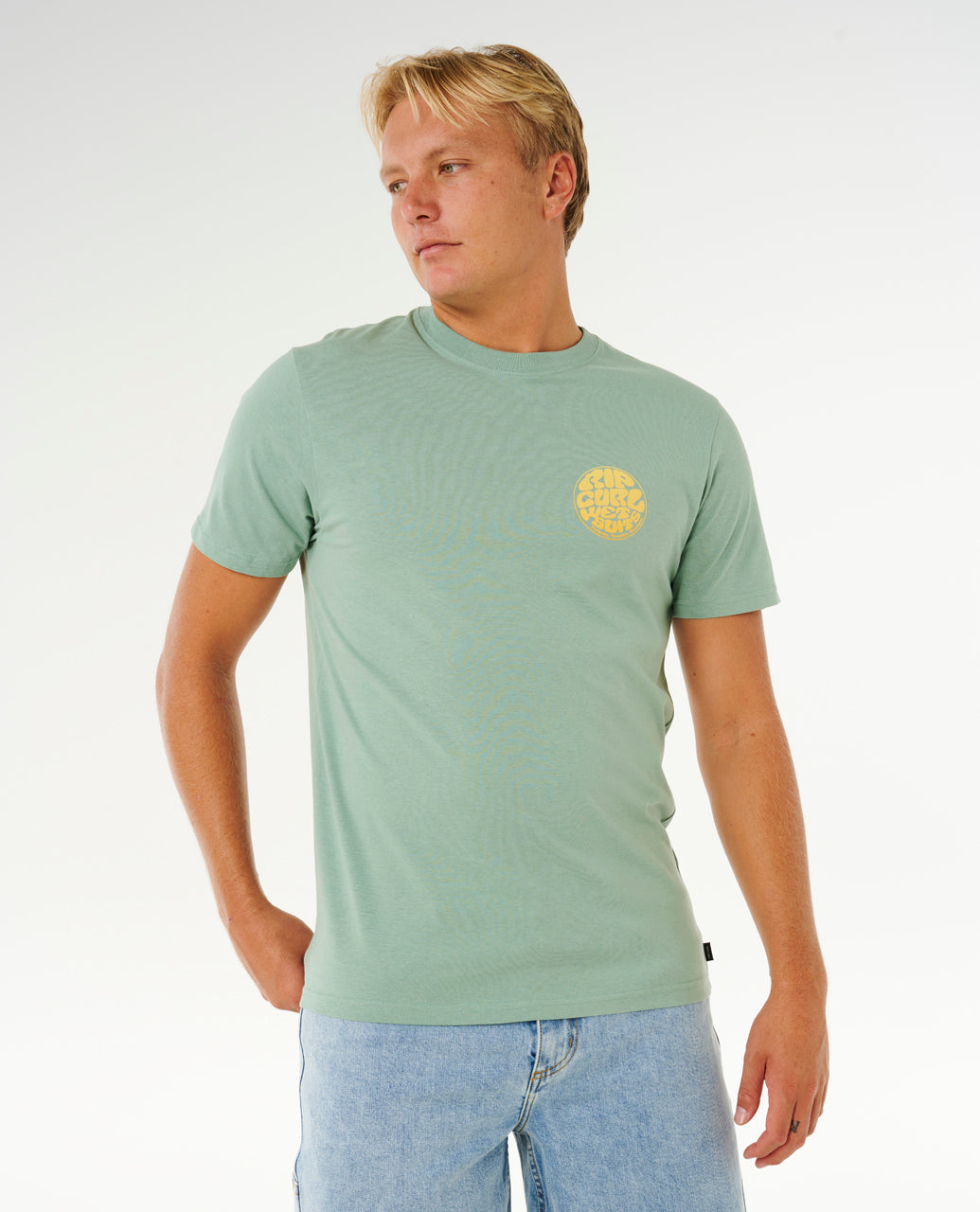 Rip Curl Wettie Passage Icon T-Shirt - Mooloolabas