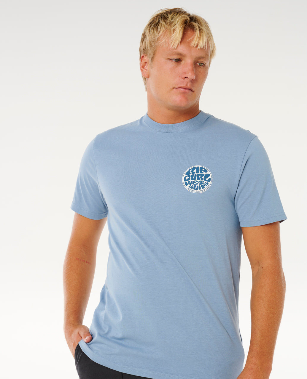 Rip Curl Wettie Passage Icon T-Shirt - Mooloolabas