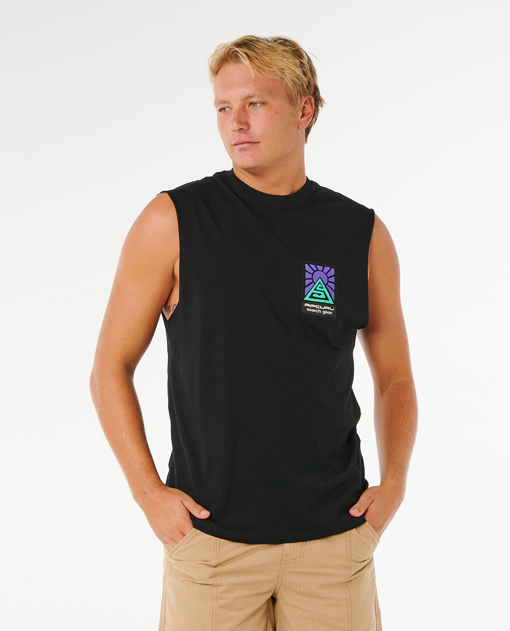 Rip Curl Search Dawn Muscle Tee - Mooloolabas