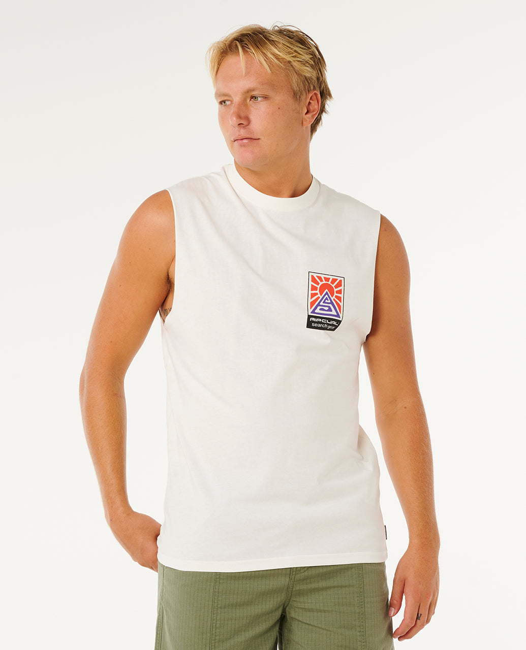 Rip Curl Search Dawn Muscle Tee - Mooloolabas
