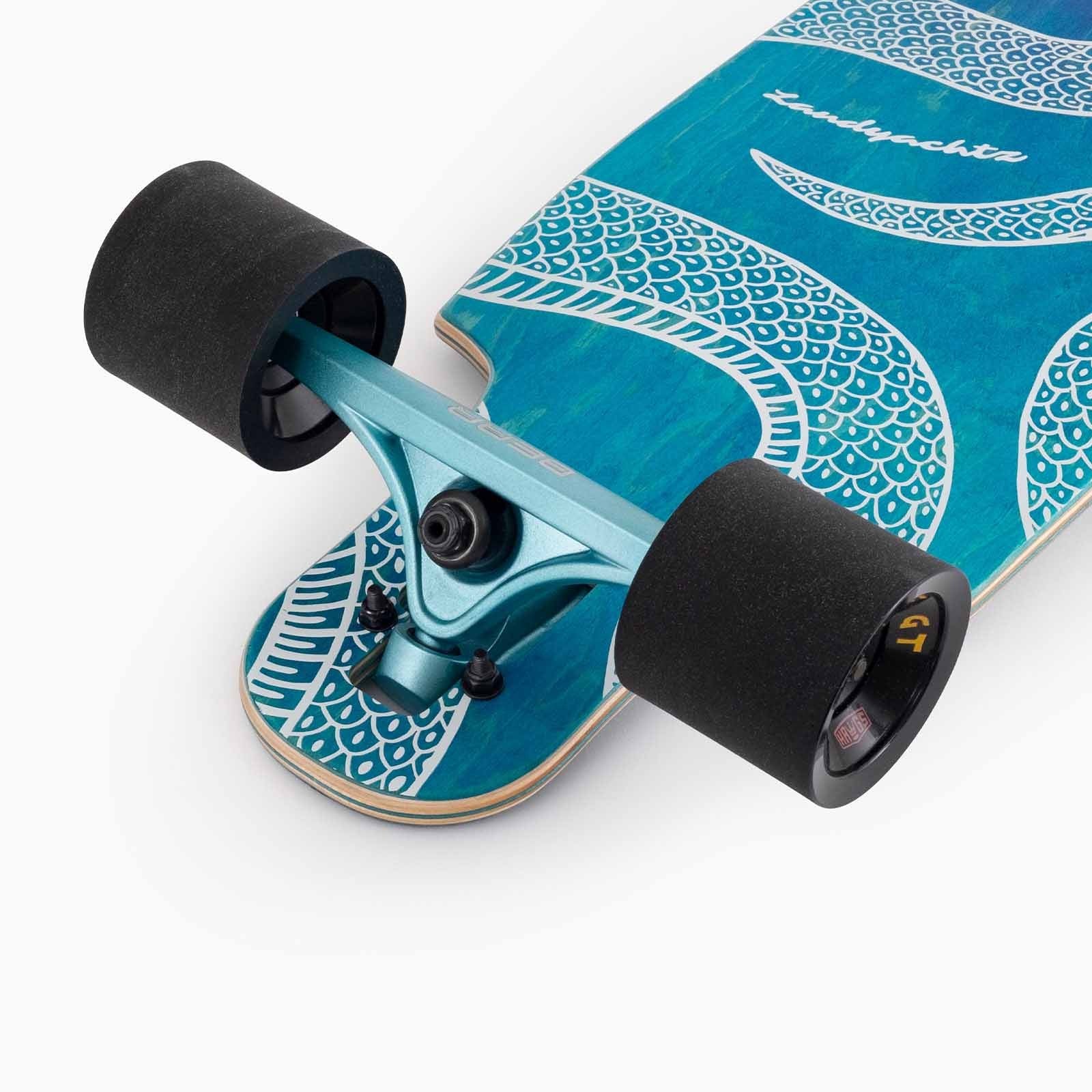 Landyachtz Drop Cat Python 33 Zoll Drop-Through Longboard Complete