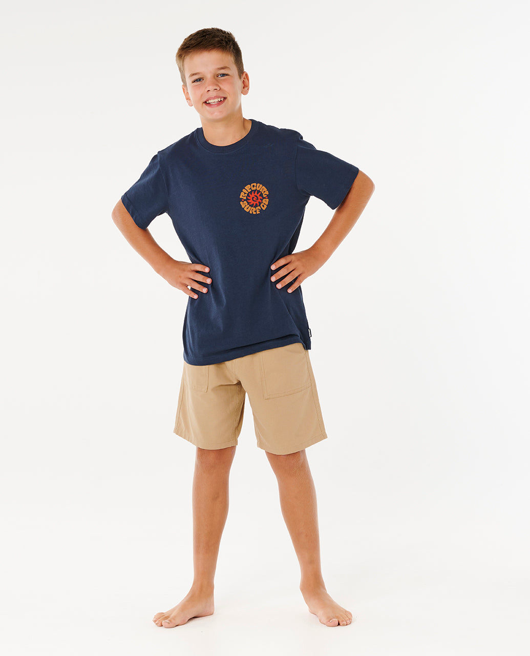 Rip Curl Pacific Rinse Circle T-Shirt für Kinder