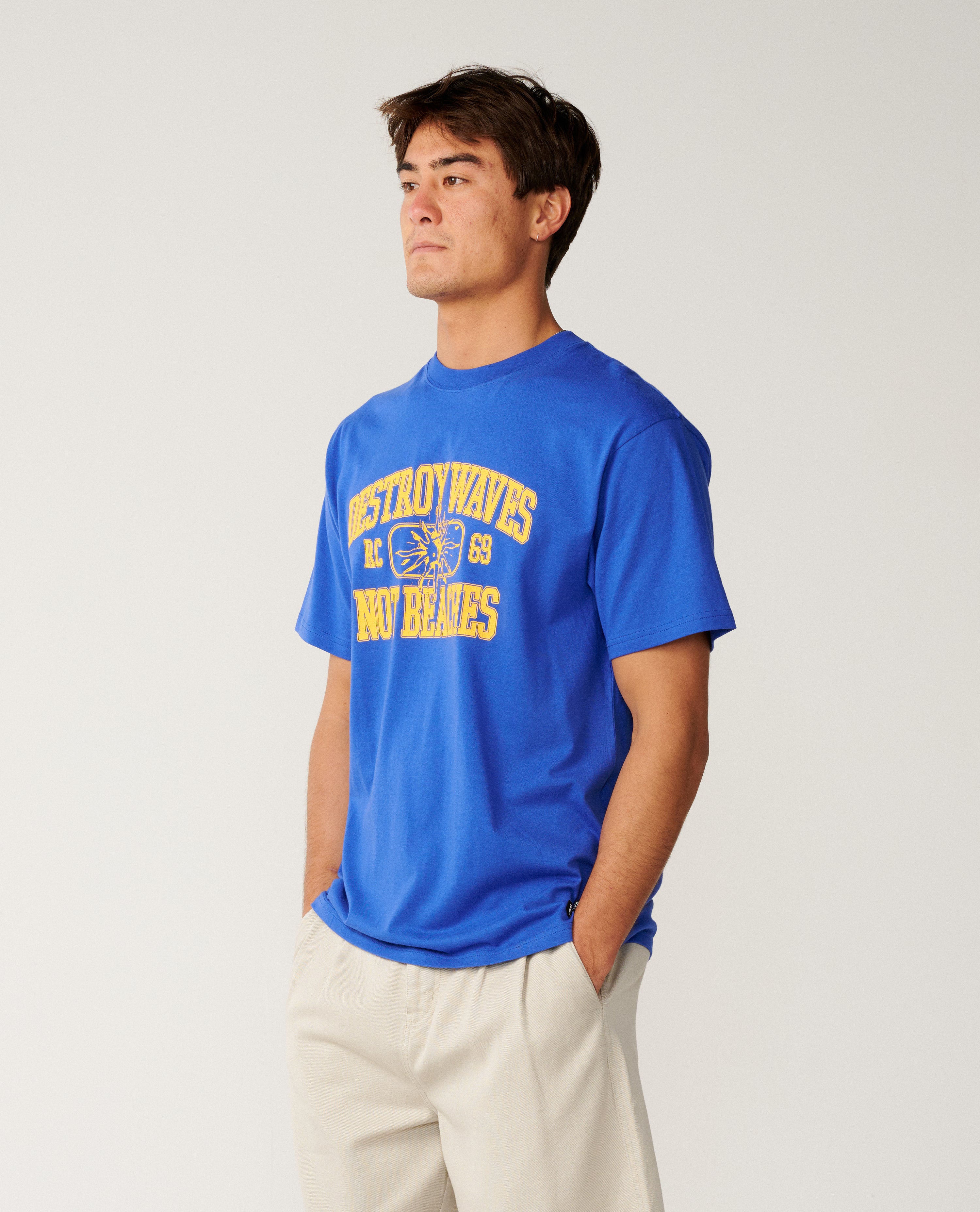 Rip Curl Disorder Destroy Waves Loose T-Shirt