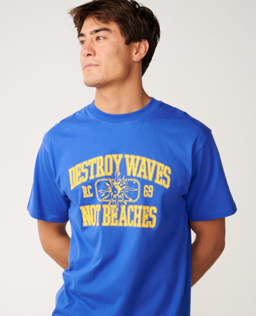 Rip Curl Disorder Destroy Waves Loose T-Shirt