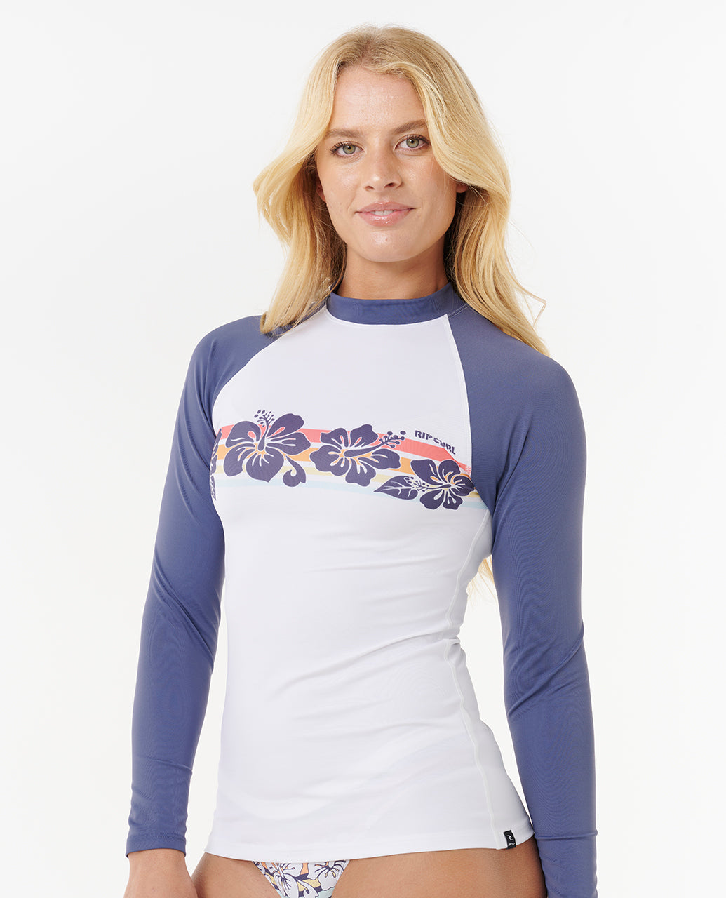 Rip Curl Waikiki Waves Langärmlige Shirt mit UV-Schutz
