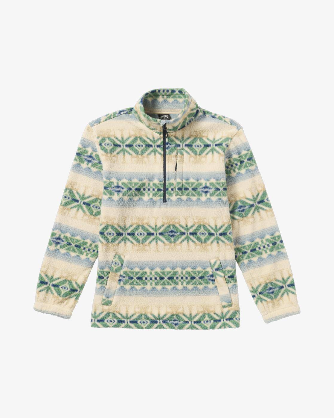 Billabong Boundary - Pullover-Sweatshirt mit Reißverschluss-Kragen für Männer