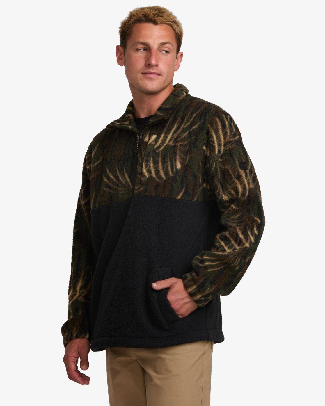 Billabong Boundary - Pullover-Sweatshirt mit Reißverschluss-Kragen für Männer