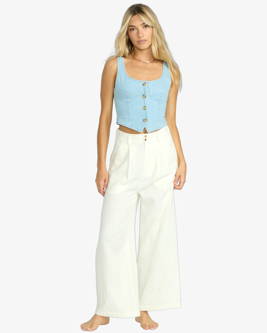 Billabong Sunwashed - Denim Vest Top für Frauen