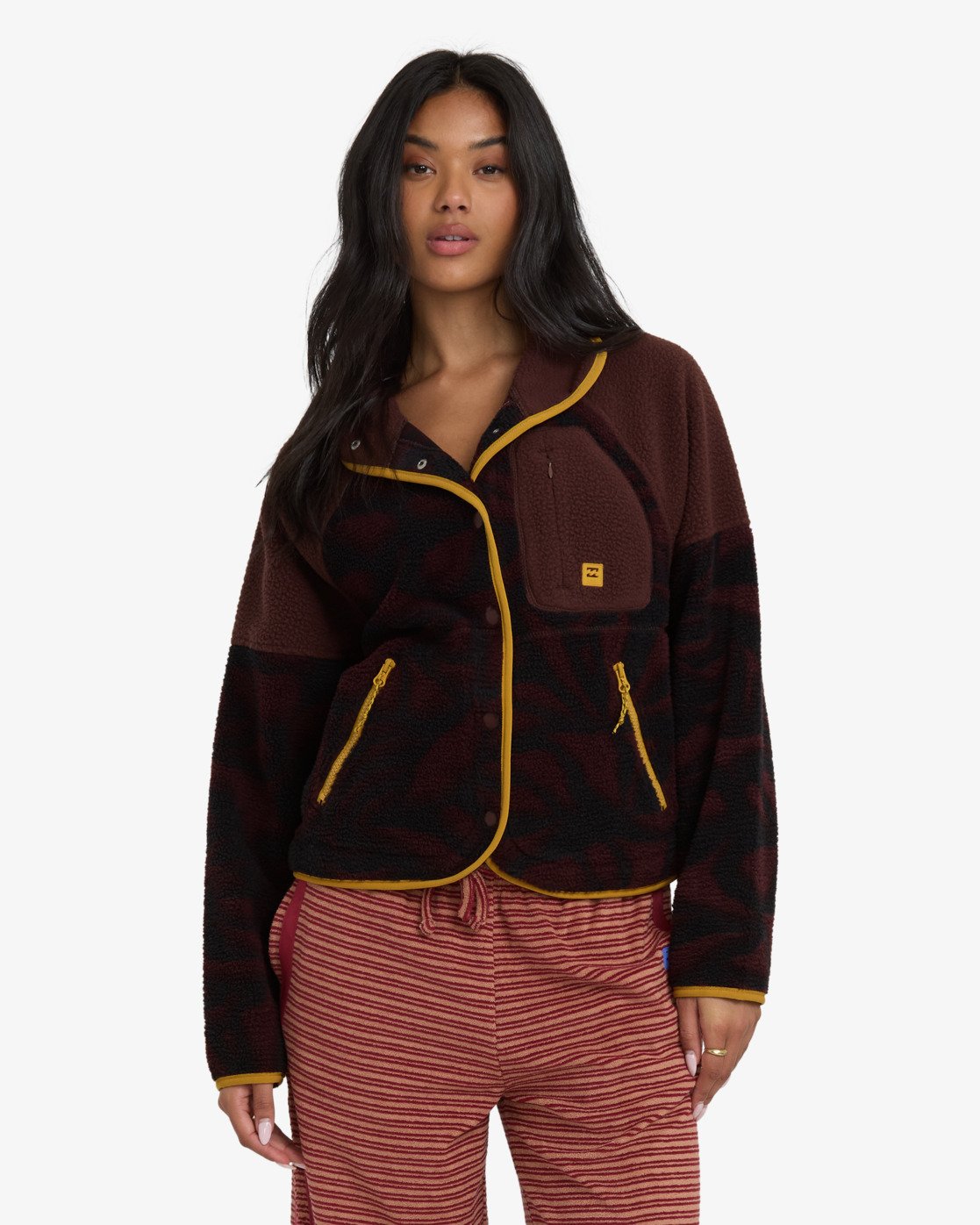Billabong Popoyo Snap Up - Fleece-Jacke