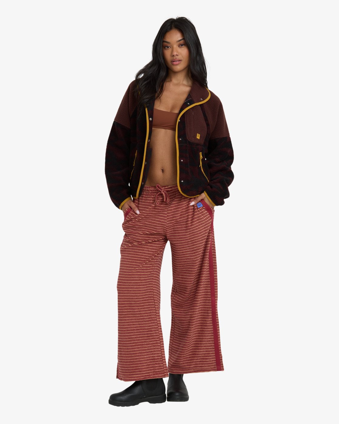 Billabong Popoyo Snap Up - Fleece-Jacke