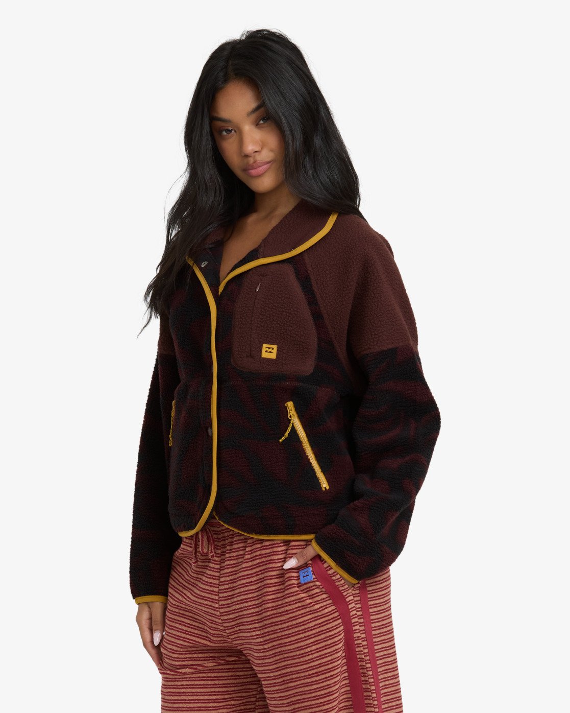 Billabong Popoyo Snap Up - Fleece-Jacke