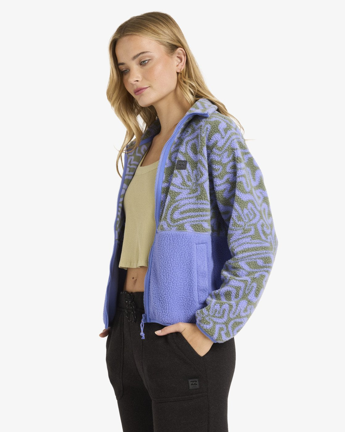 Billabong Rock Jetty Mock Neck - Fleece mit Reißverschluss