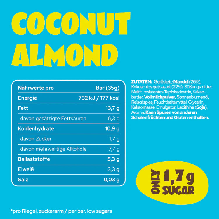 Ahead Coconut-Almond Schokoriegel - Mooloolabas