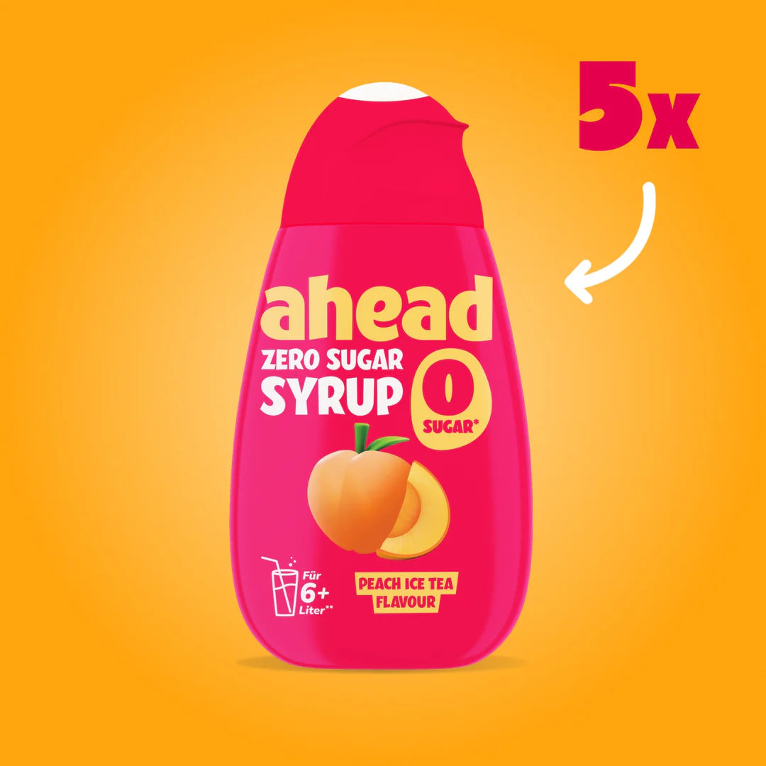 Ahead Peach Ice Tea Zero Sirup - Mooloolabas