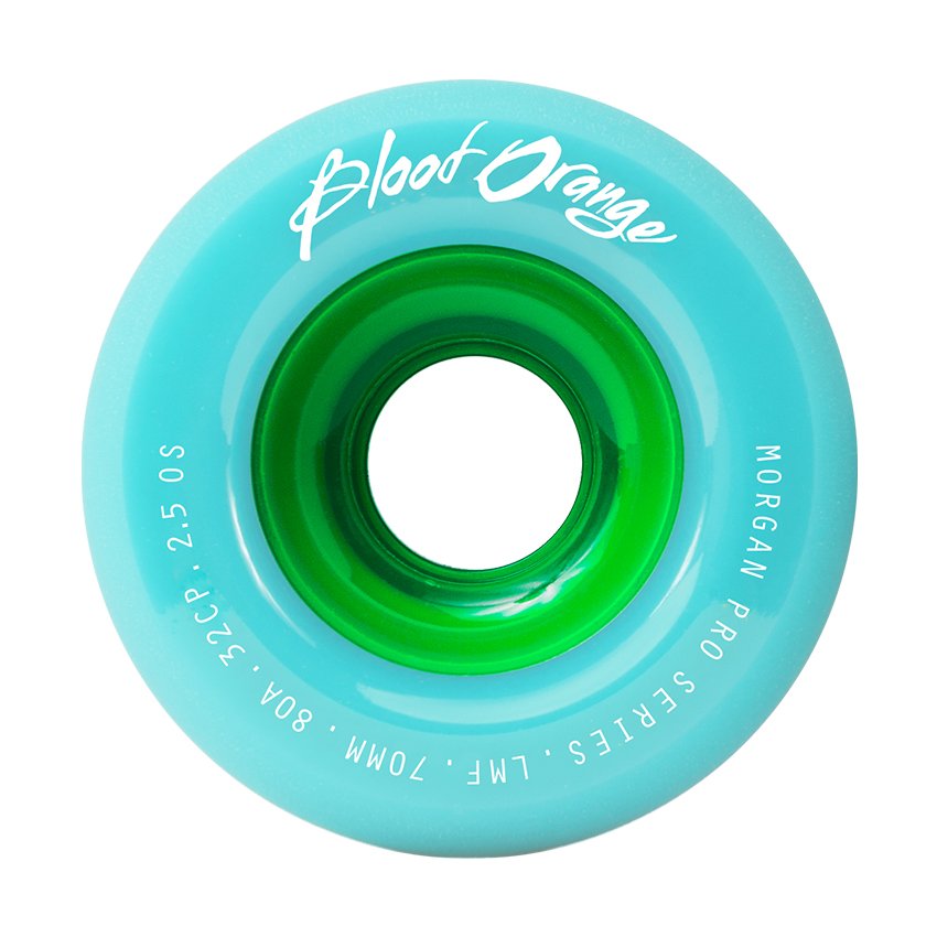 Blood Orange Morgan Pro Pastel 70mm Rollen - Seafoam/Green
