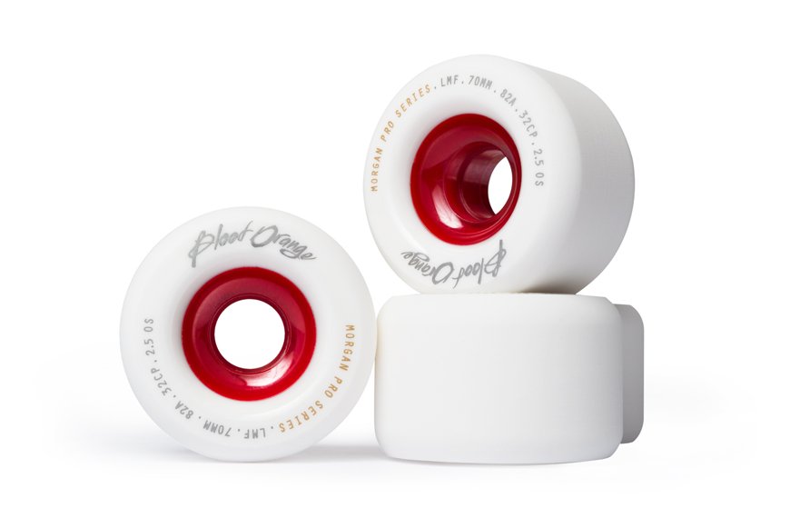 Blood Orange Morgan Pro Model 70mm Rollen - White/Red