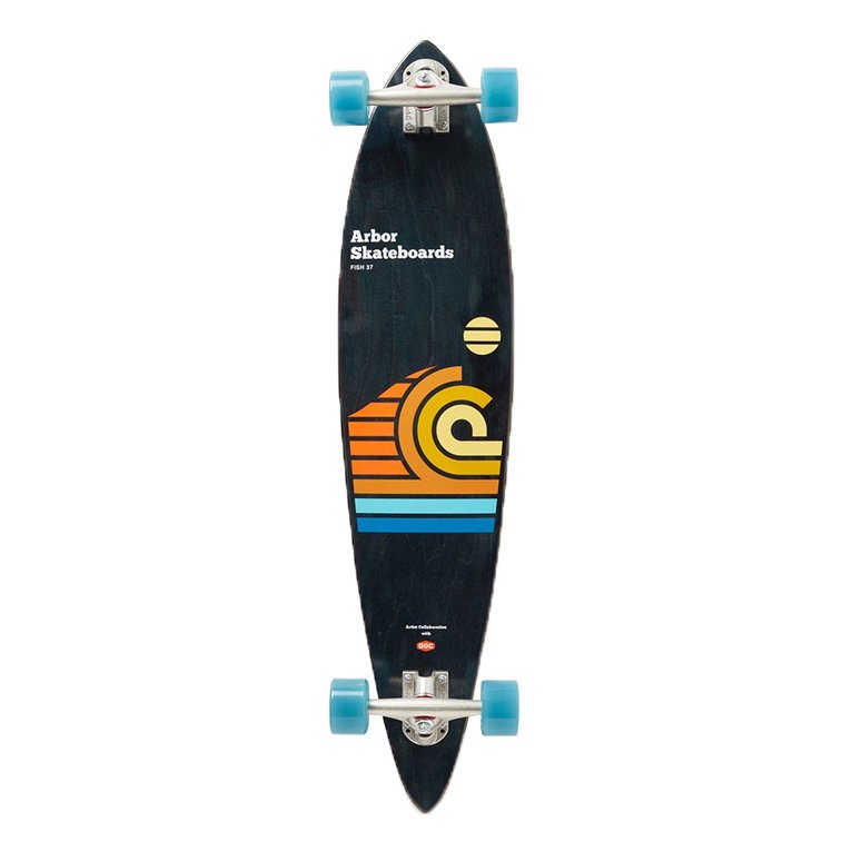 Arbor Fish 37" Longboard Complete