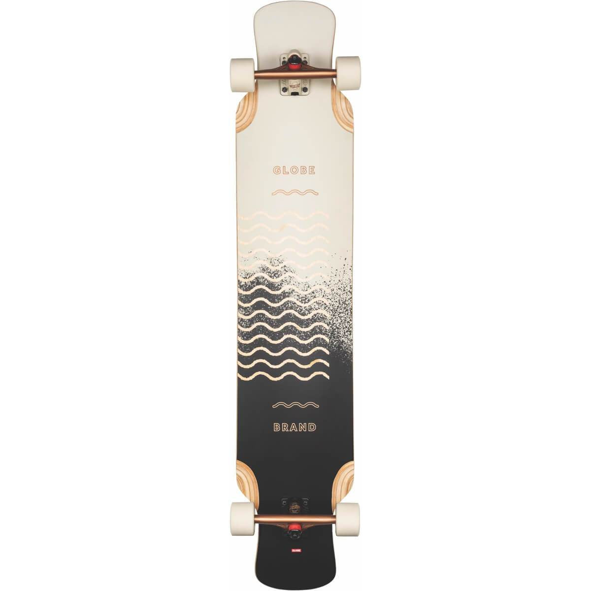 Globe Geminon XL Spray Wave/Black Copper 47er Langboard Complete