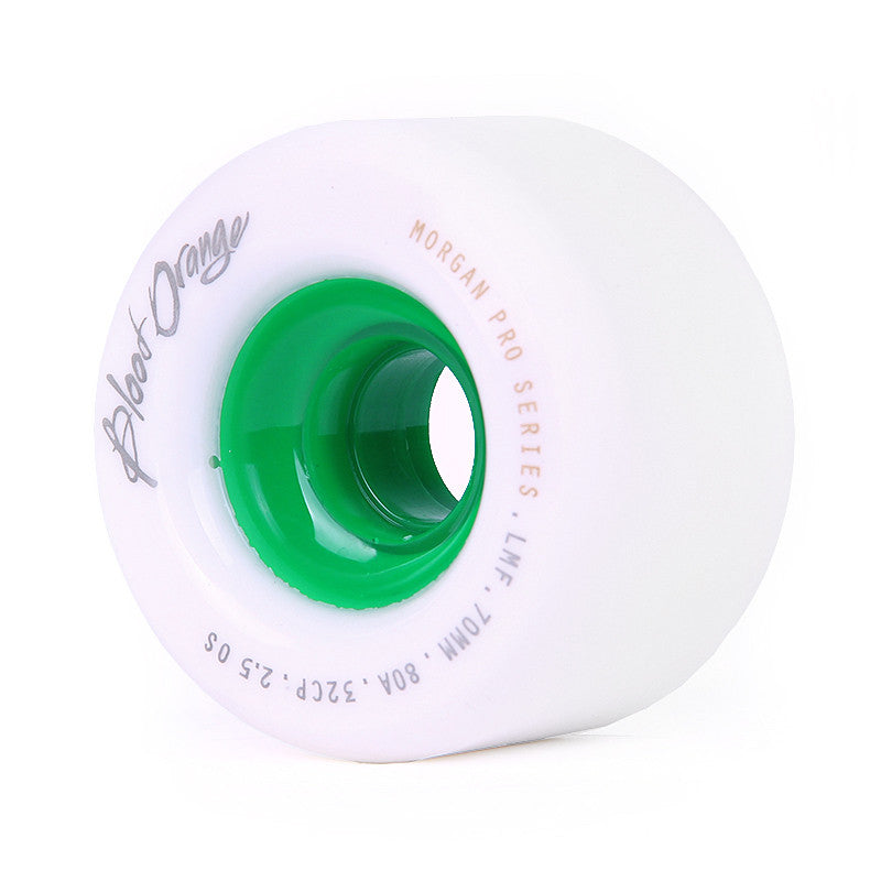 Blood Orange Morgan Pro Model 70mm Rollen - White/Green - Mooloolabas