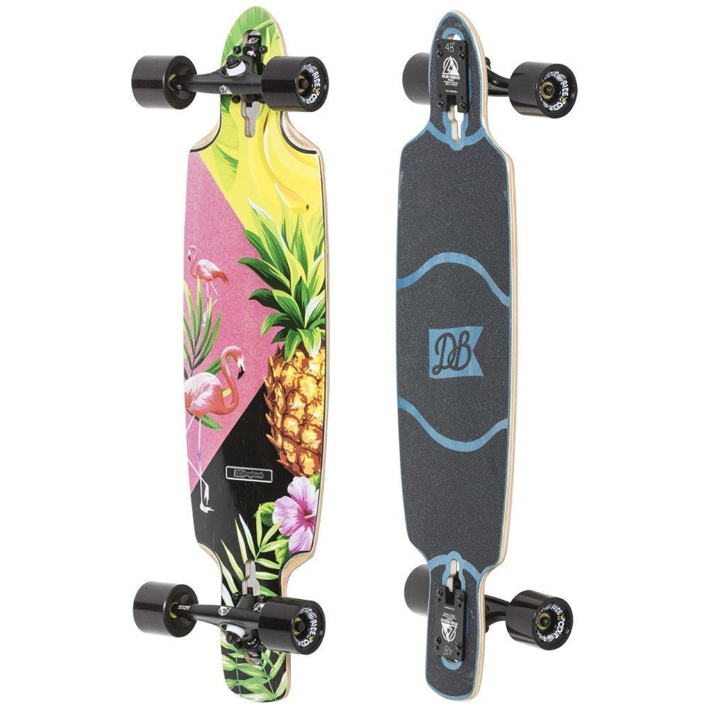 DB Longboards Dagger V2 Piña Colada 36“ Langbrett Komplett