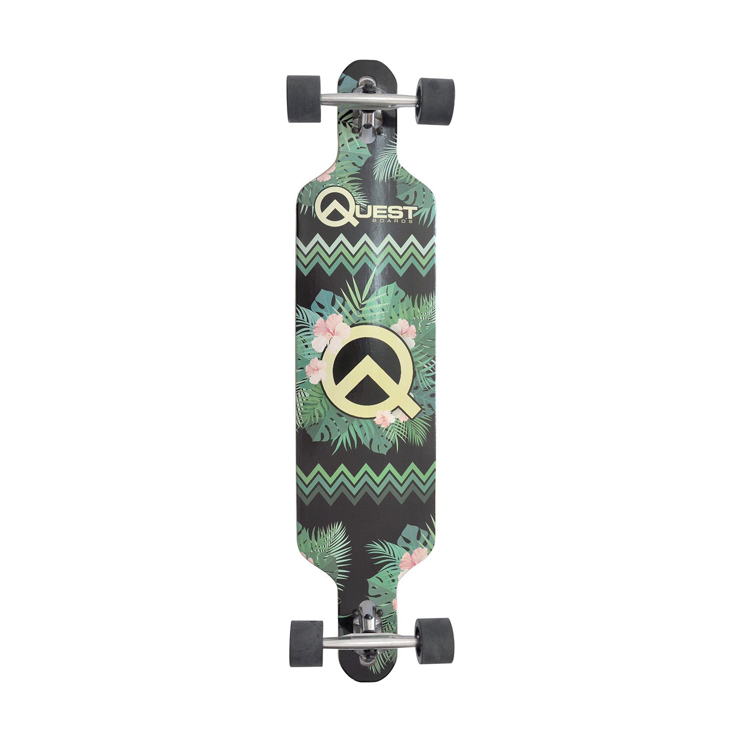 Quest Safari 41 Zoll Drop Through Longboard Complete
