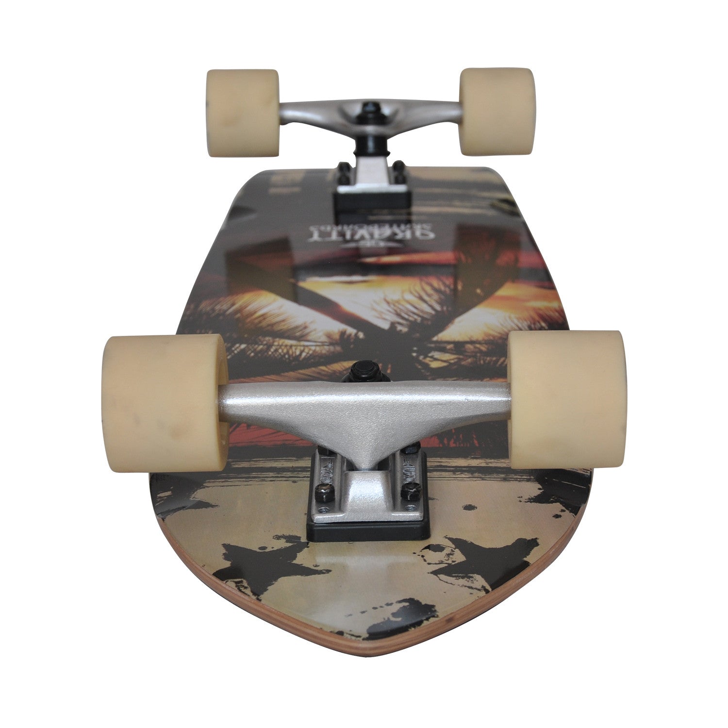 Gravity Last Resort 36" Longboard Complete Braun