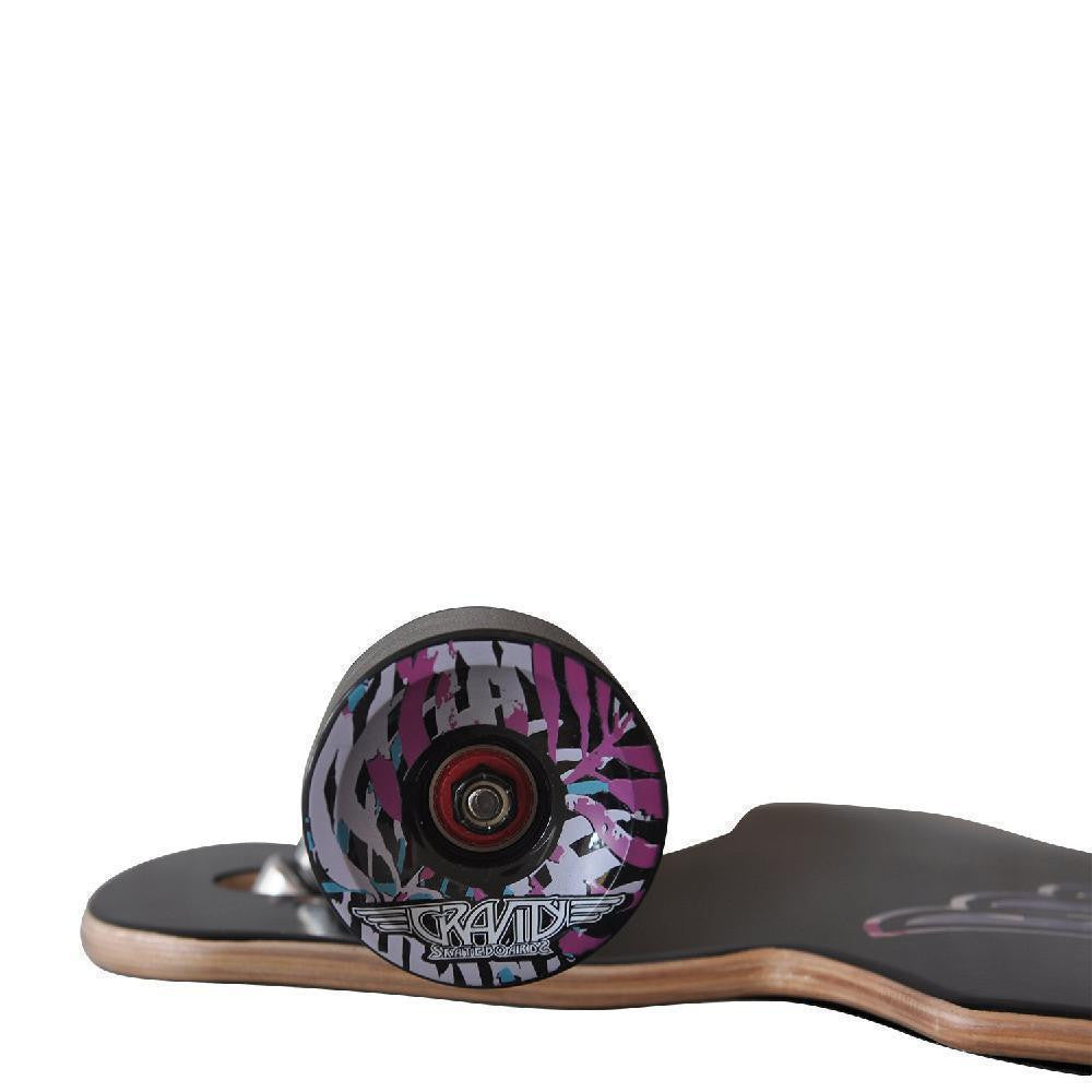 Gravity Paradise Plain Drop Through Longboard Complete