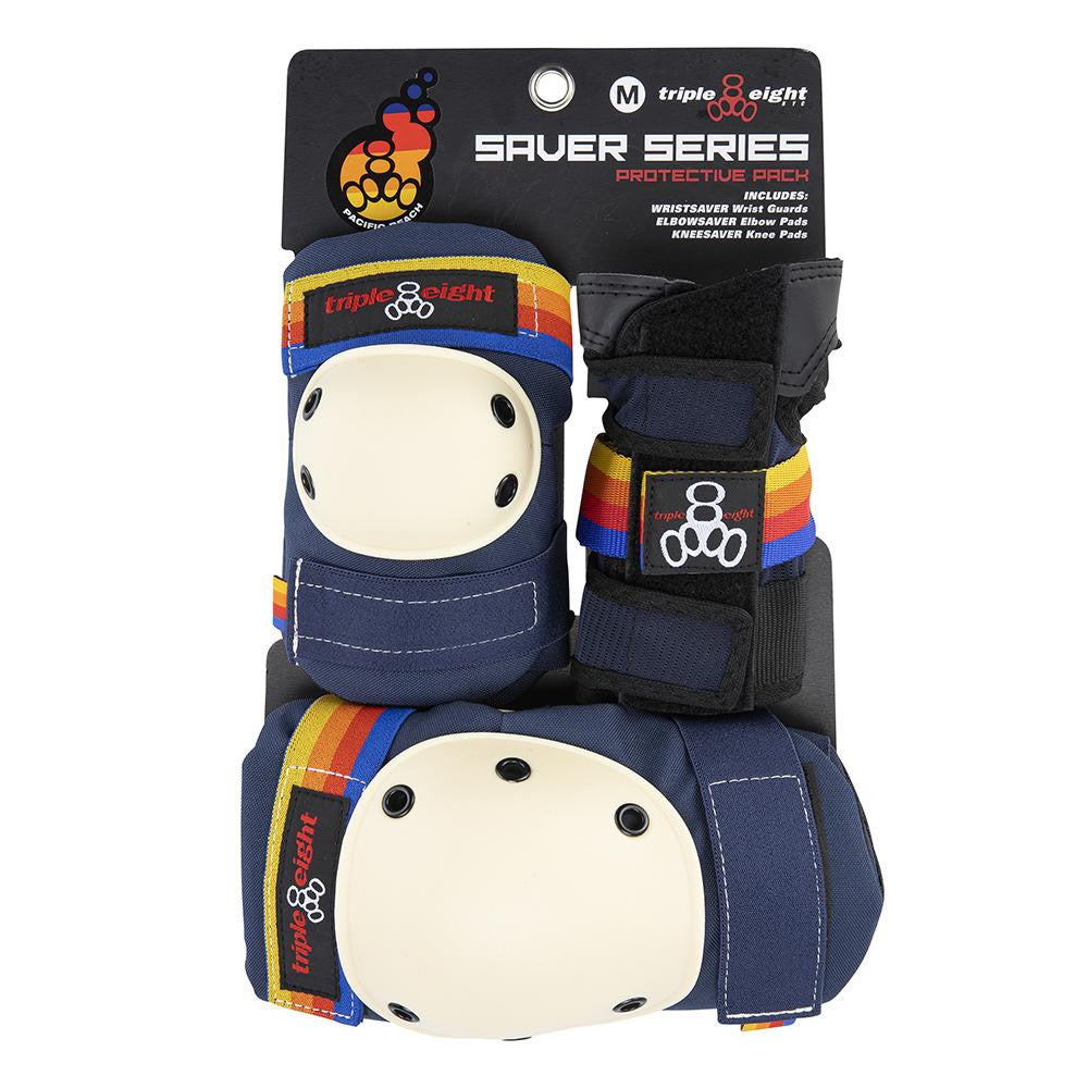 Triple Eight Saver Color Series 3-Pack - Pacific Bech - Mooloolabas