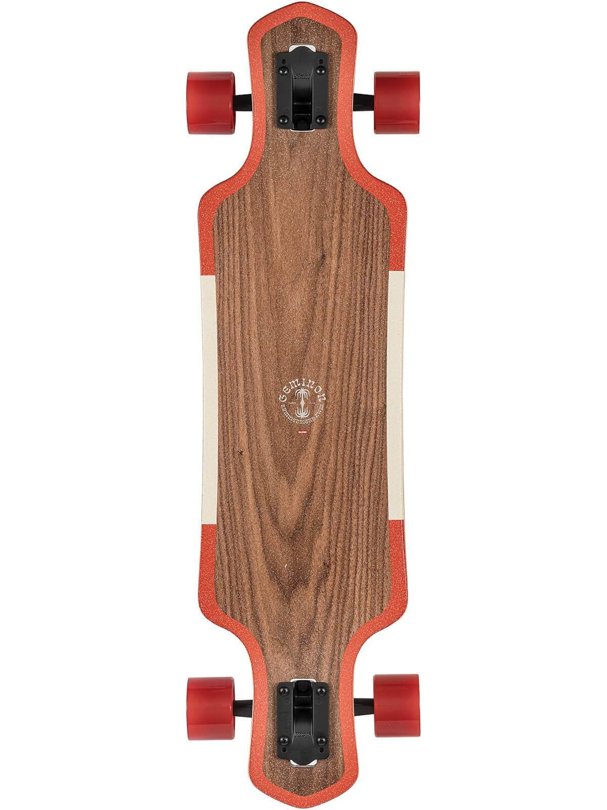 Globe Geminon 35" Longboard Complete - Walnut/Cockatoo - Mooloolabas