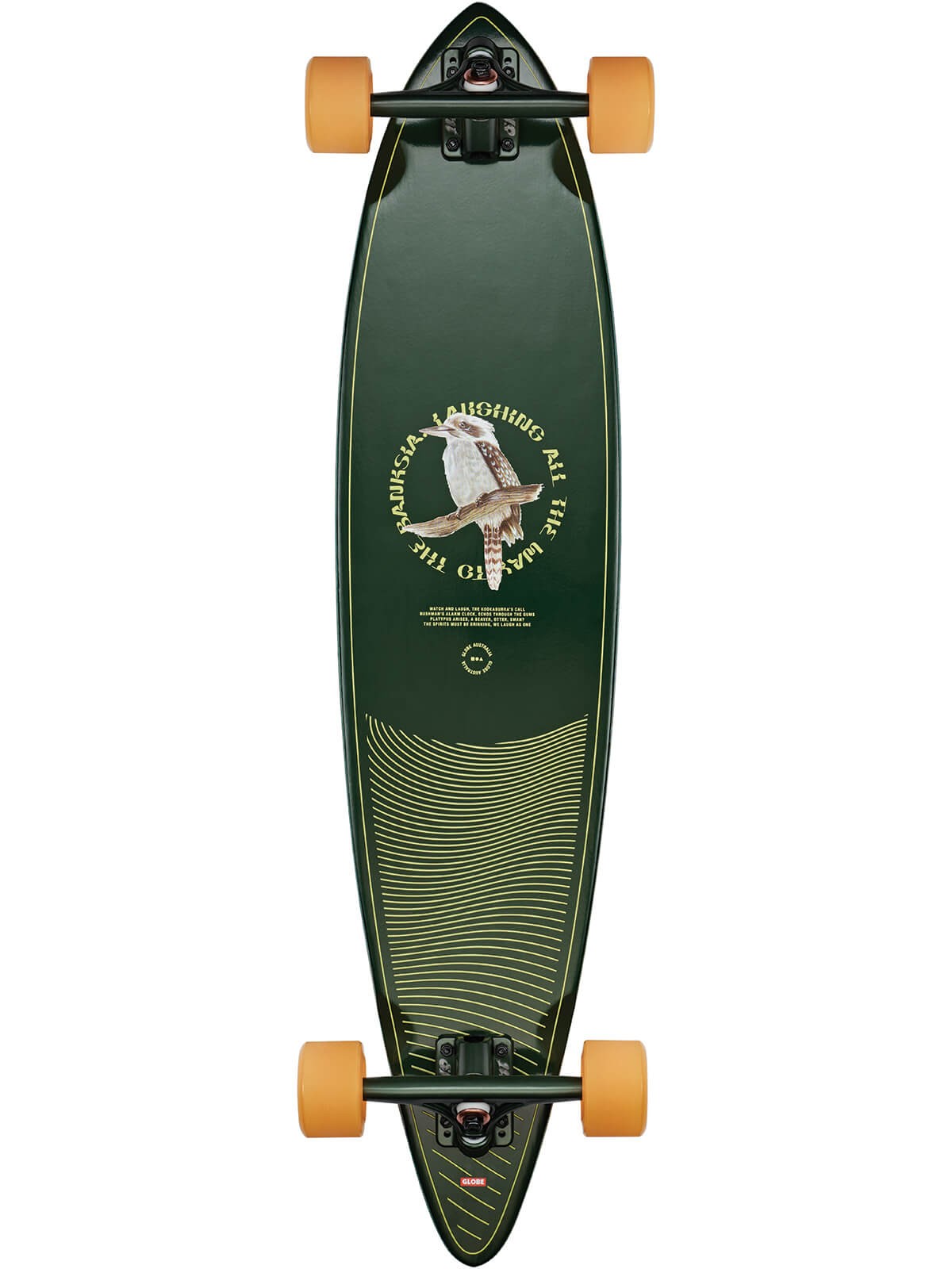 Globe Kookaburra Pintail 37 Zoll Langbrett Komplett