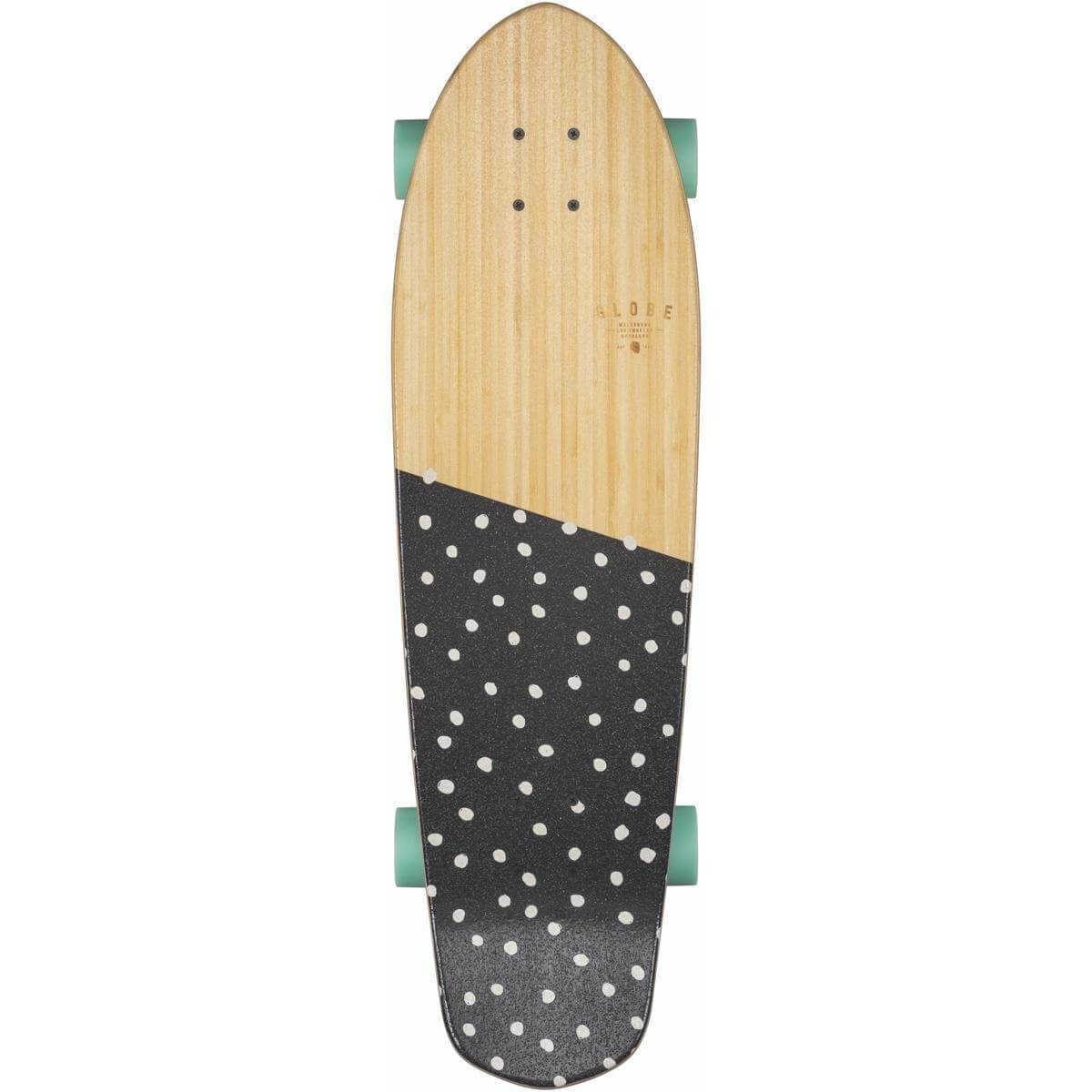 Globe Big Blazer 32" Cruiser Skateboard Complete - Bamboo_dotted
