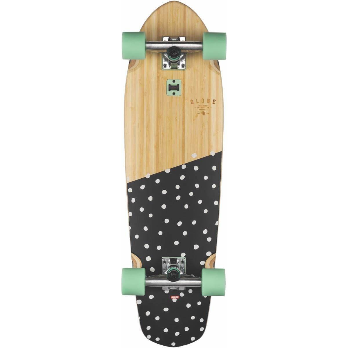 Globe Big Blazer 32" Cruiser Skateboard Complete - Bamboo_dotted