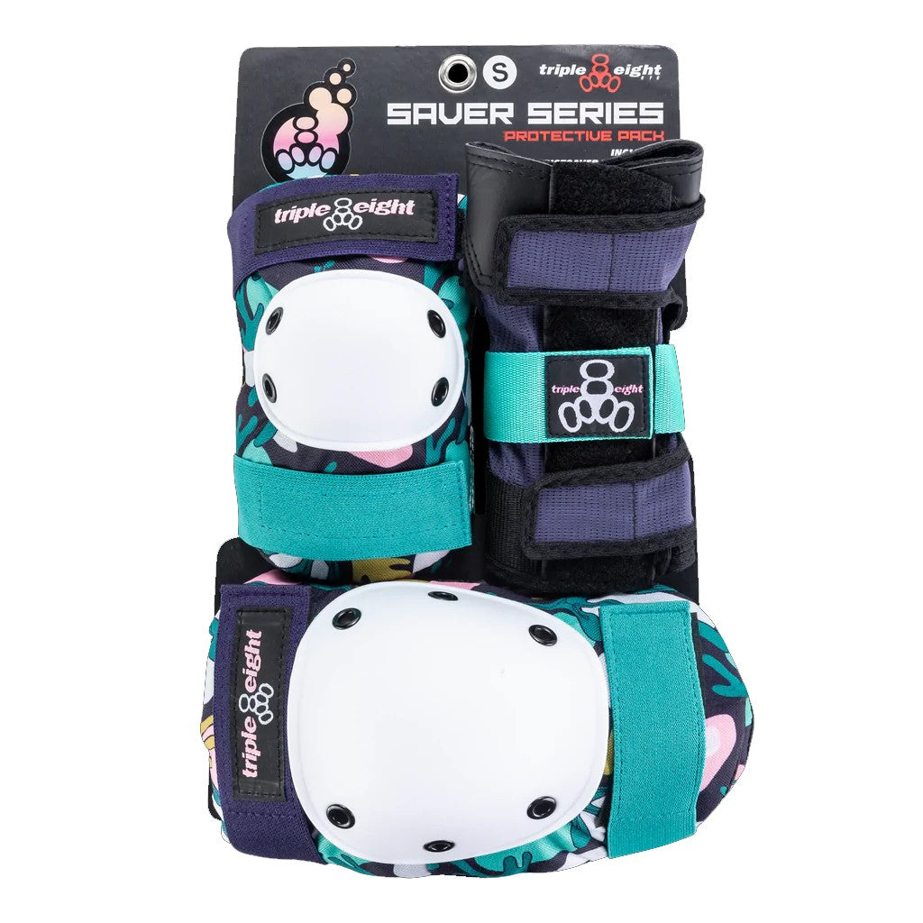 Triple Eight Saver Color Series 3-Pack - Floral - Mooloolabas