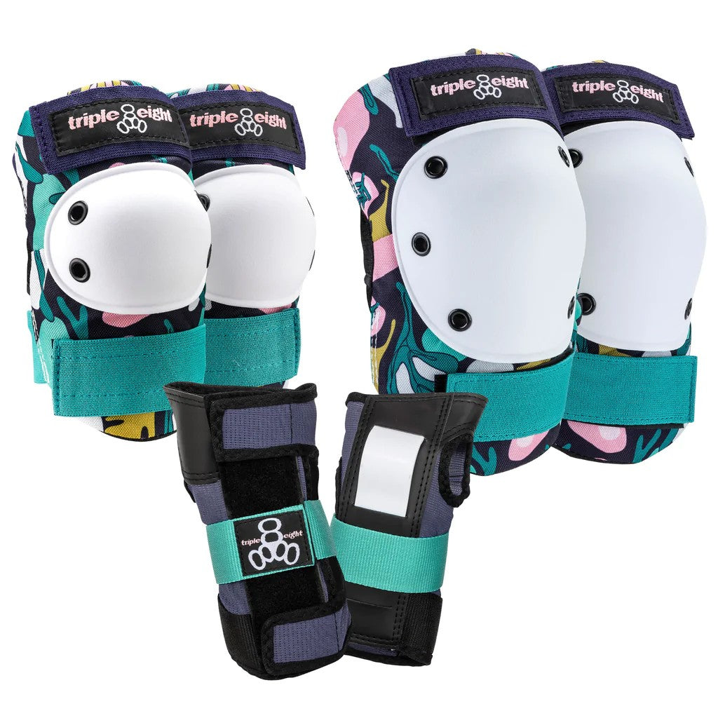 Triple Eight Saver Color Series 3-Pack - Floral - Mooloolabas