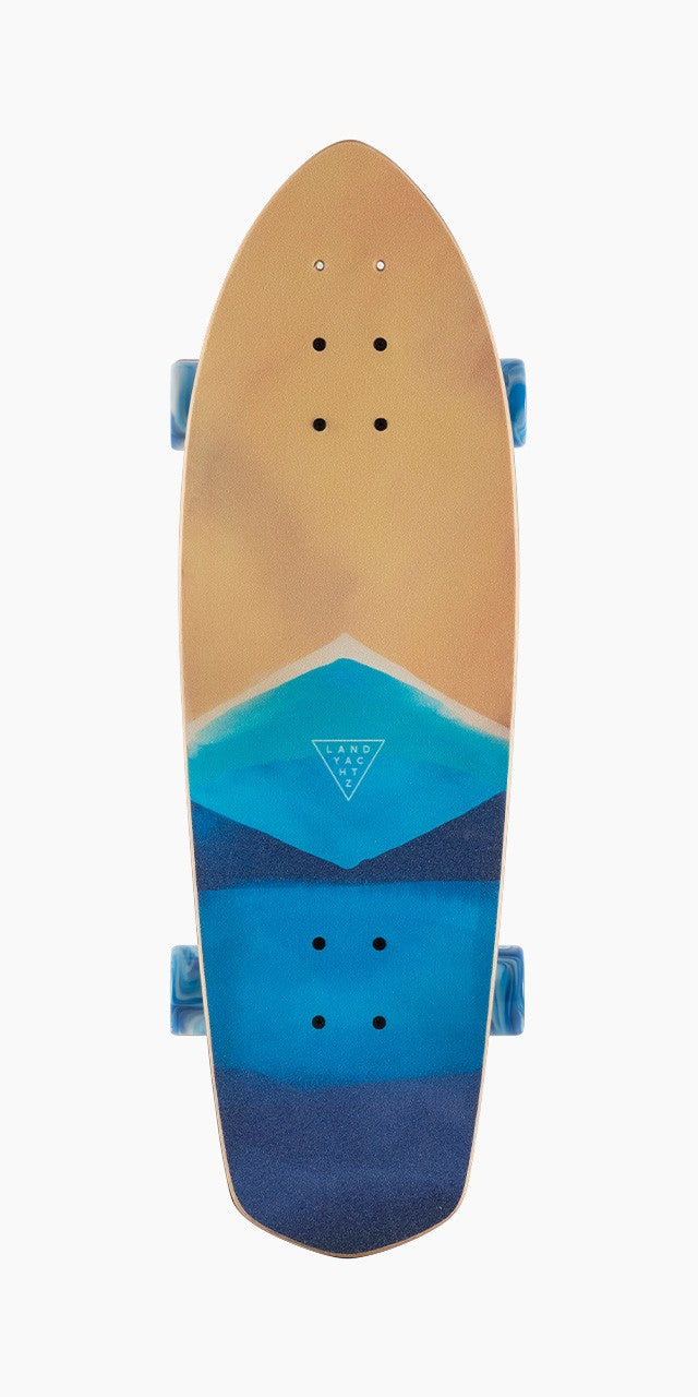 Landyachtz Pocket Knife 29.6” Hypercarve Longboard Complete - Watercolor - Mooloolabas