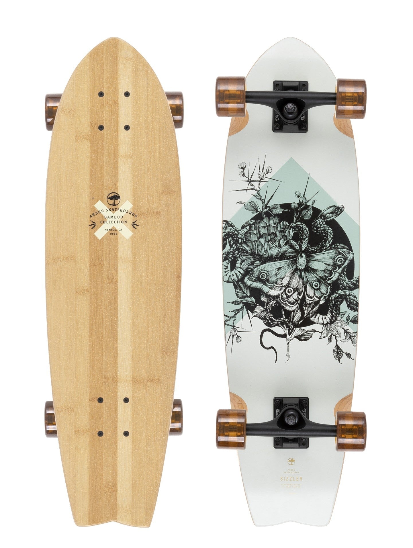 Arbor Sizzler 31" Cruiser Skateboard Complete