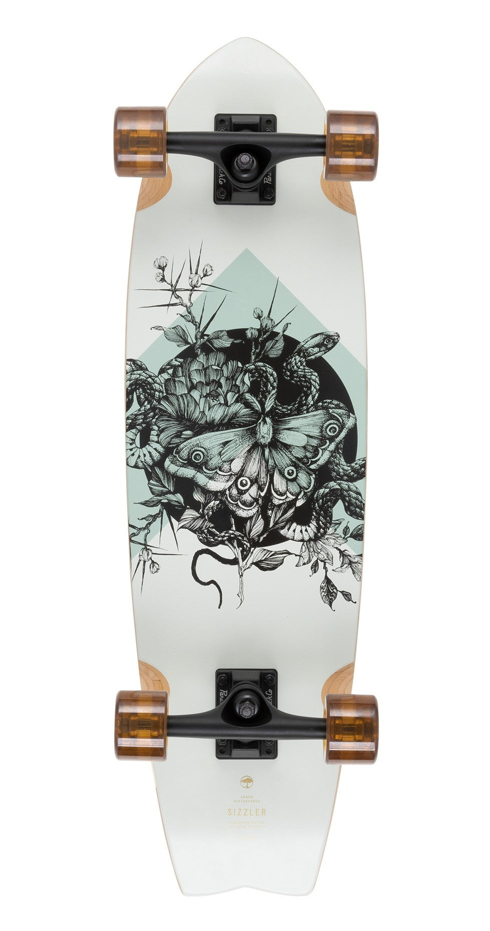 Arbor Sizzler 31" Cruiser Skateboard Complete
