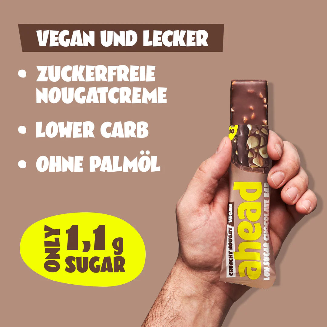Ahead Crunchy Nougat Schokoriegel - Mooloolabas