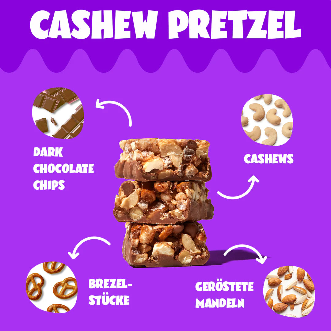 Ahead Cashew Pretzel Riegel - Mooloolabas