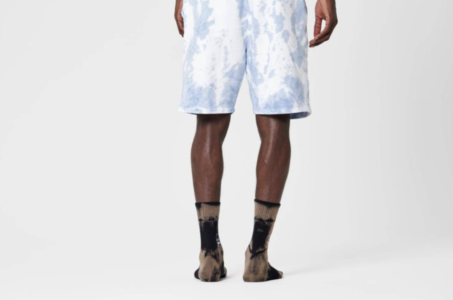 Happy Socks TAGGED 3/4 CREW SOCK SKULL