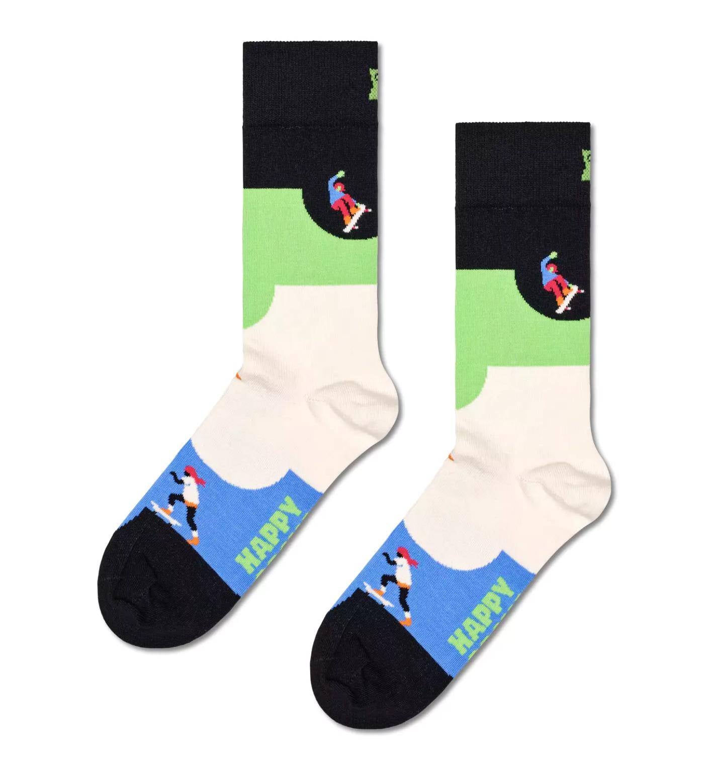 Happy Socks Skateboard Socken
