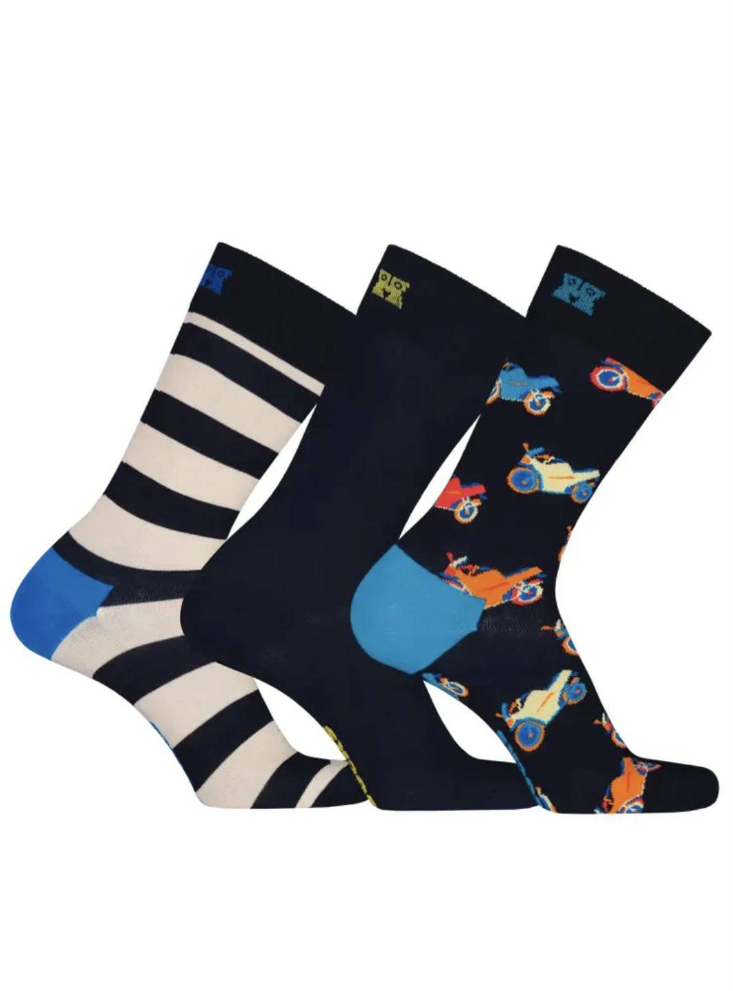 Happy Socks Navy Geschenkset