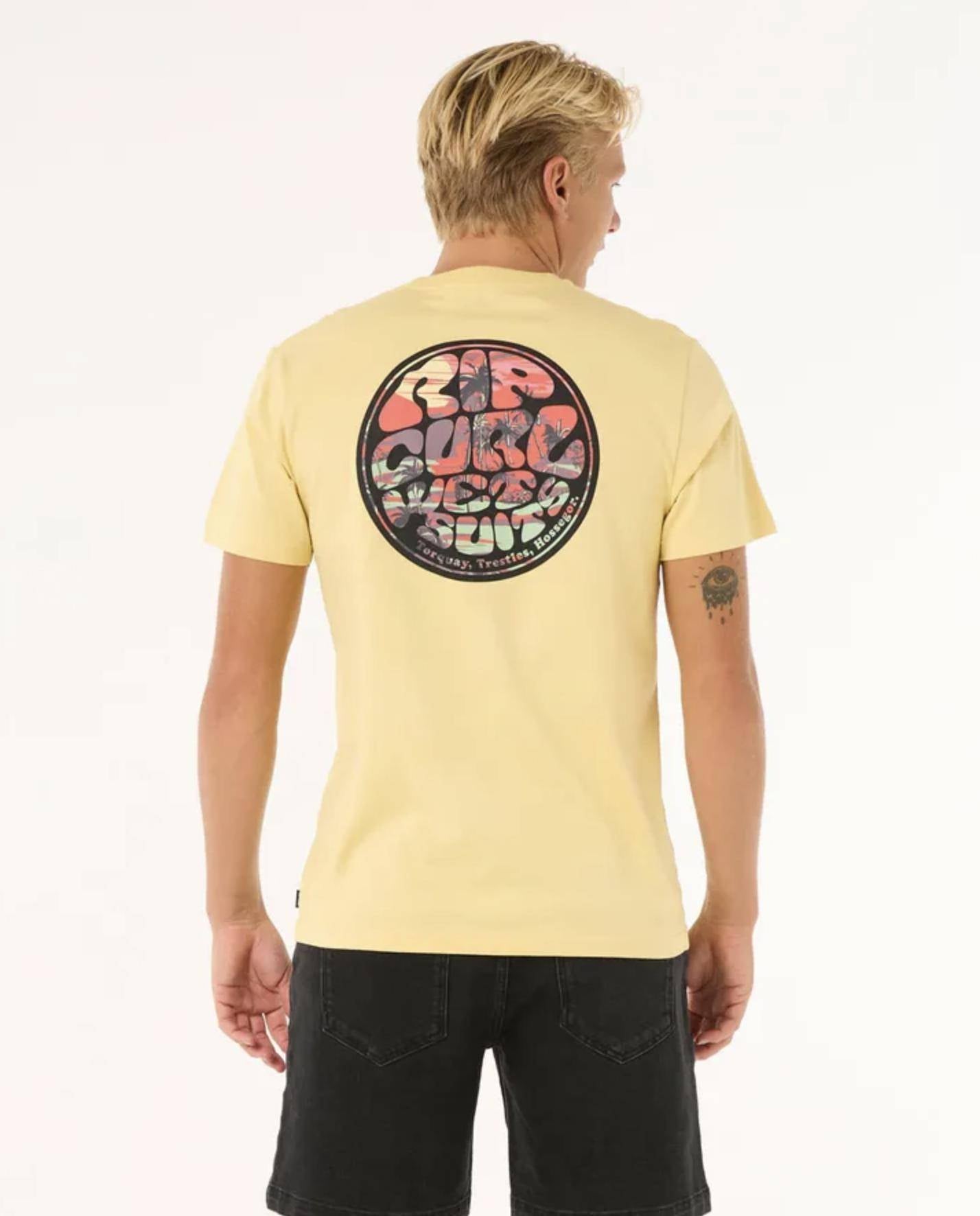 Rip Curl Kurzärmliges T-Shirt Passage