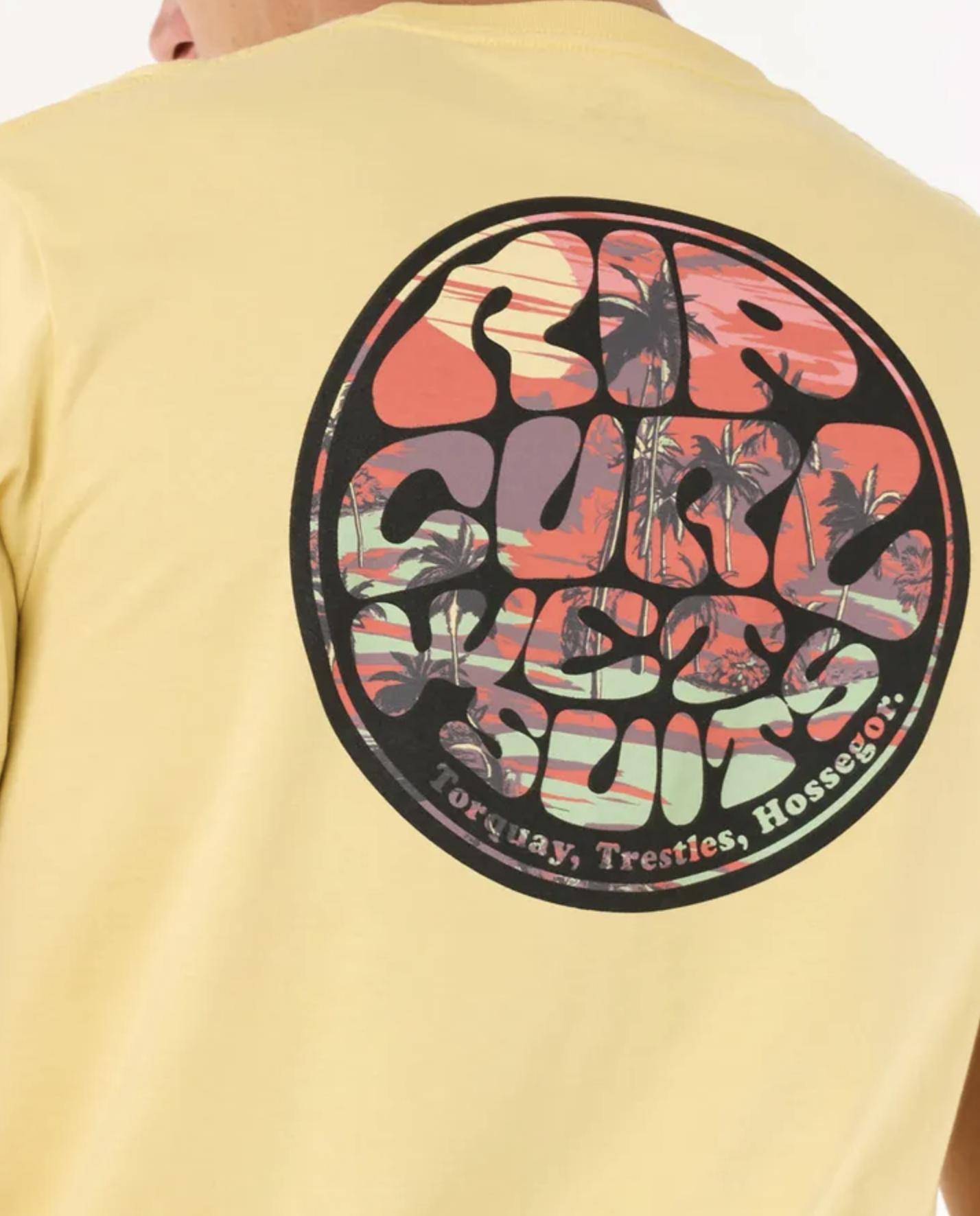 Rip Curl Kurzärmliges T-Shirt Passage
