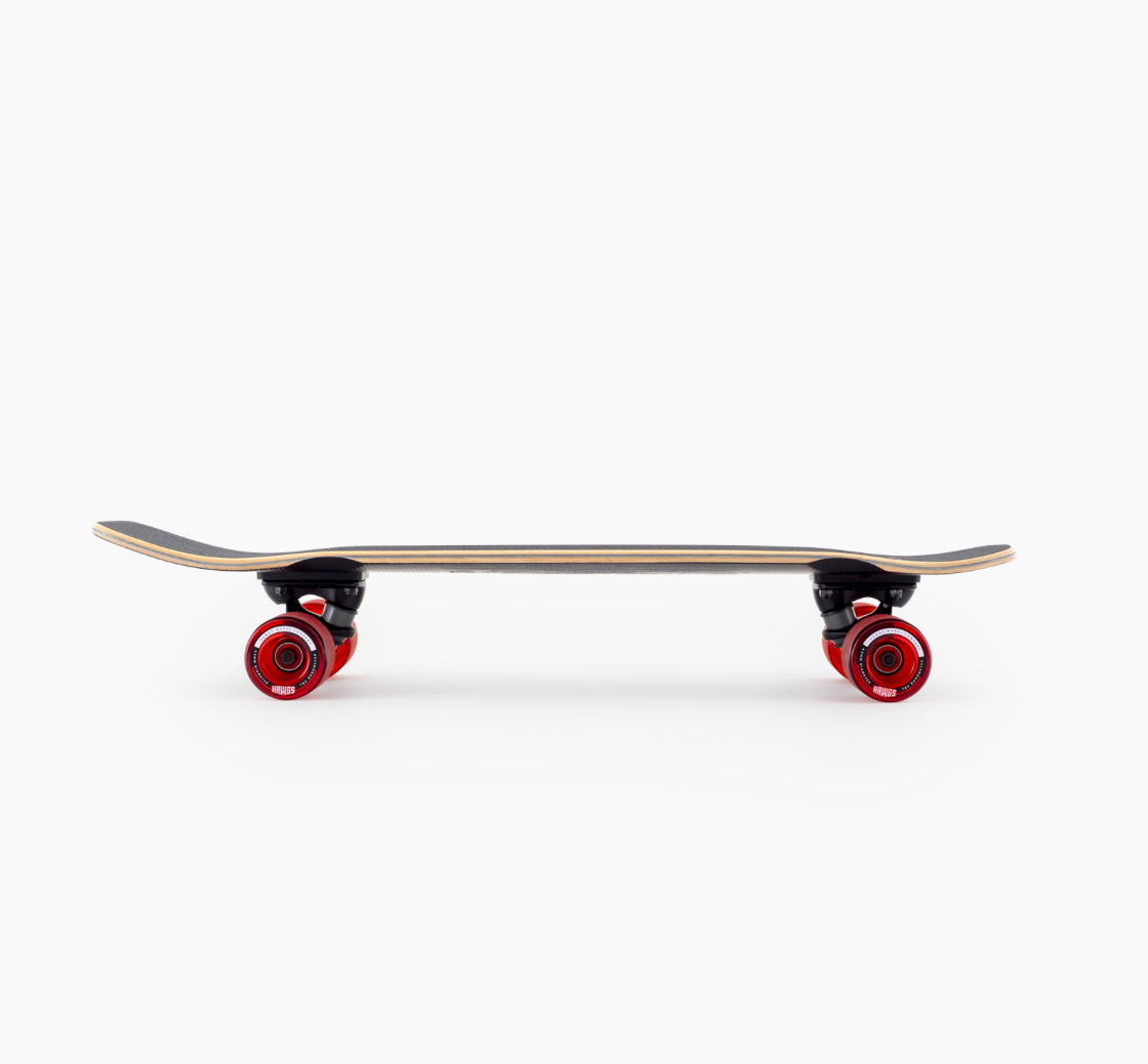 Landyachtz Dinghy 28.5” Cruiser Skateboard - Coffin Stealth Card - Mooloolabas