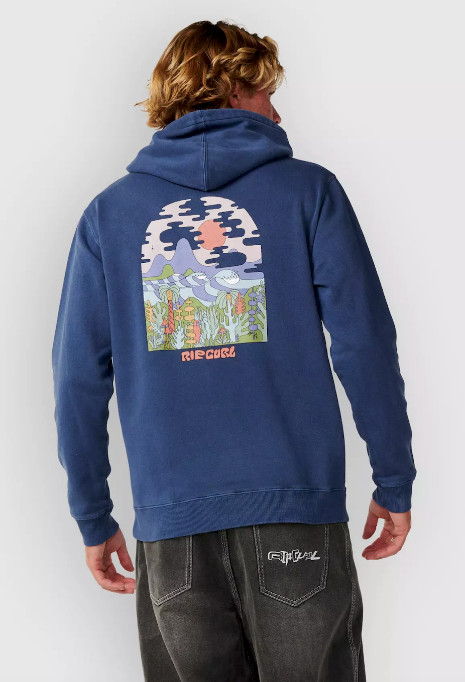 Rip Curl Pacific Rinse Higgins Hoodie - Mooloolabas