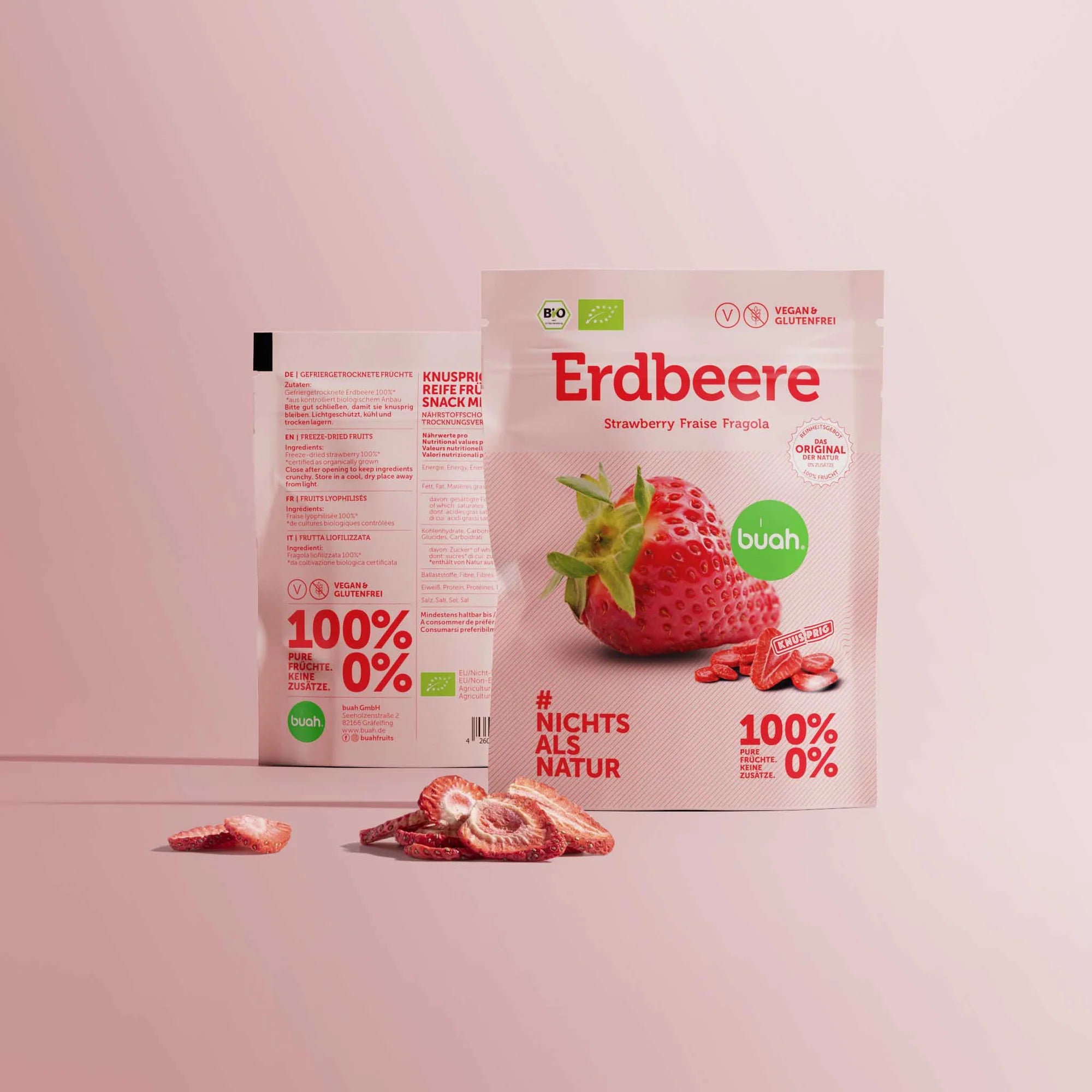 Buah gefriergetrockneten Erdbeeren - Mooloolabas